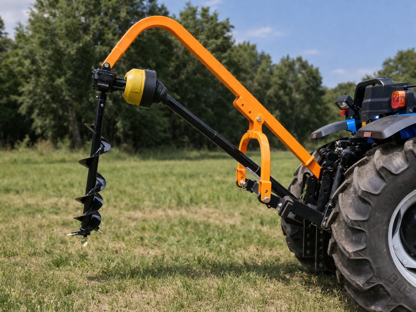 Erdbohrer für Traktor L-30 – Leistungsstarker Pfostenbohrer mit Zapfwellenantrieb (PTO) - Image 4