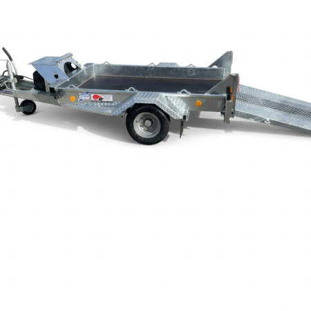 Ifor Williams GH64 Baumaschinenanhänger mit Rampe